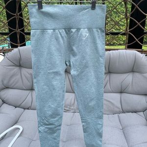 Gymshark Vital Seamless leggings in Green Marl size small